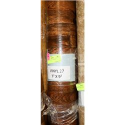 27) 7' 3" X 9' 3" ROLL OF VINYL