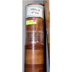 14) 4' 11" X 6' ROLL OF VINYL