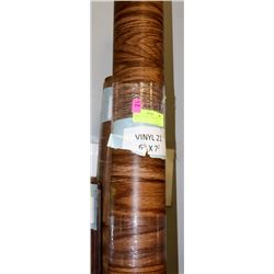 21) 6' 9" X  7' 2" ROLL OF VINYL