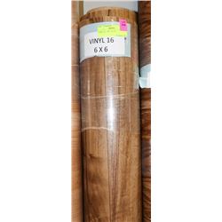 16) 6'  X  6' ROLL OF VINYL