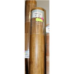 22) 6' 9" X 12' ROLL OF VINYL
