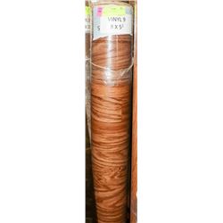 9) 8' X 5' 2" ROLL OF VINYL
