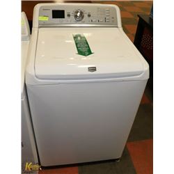 MAYTAG BRAVOS XL WASHER, 27"X27"X45".