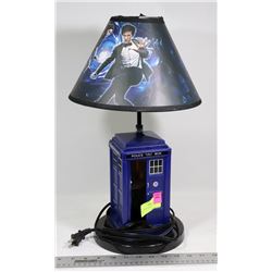 DOCTOR WHO BLUE PHONE BOOTH LAMP