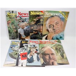 FLAT OF ORIGINAL VIETMAN WAR MAGAZINES