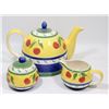 Image 1 : VINTAGE 5PC YELLOW TEA SET