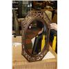 Image 1 : CARVED STYLE WALL HANGING MIRROR