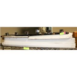 LOT OF 3 VANITY LIGHT FIXTURES