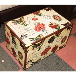 STORAGE TRUNK, 27"X17"X16".