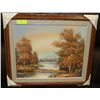 Image 1 : FRAMED, SIGNED OIL ON CANVAS LANDSCAPE SCENE