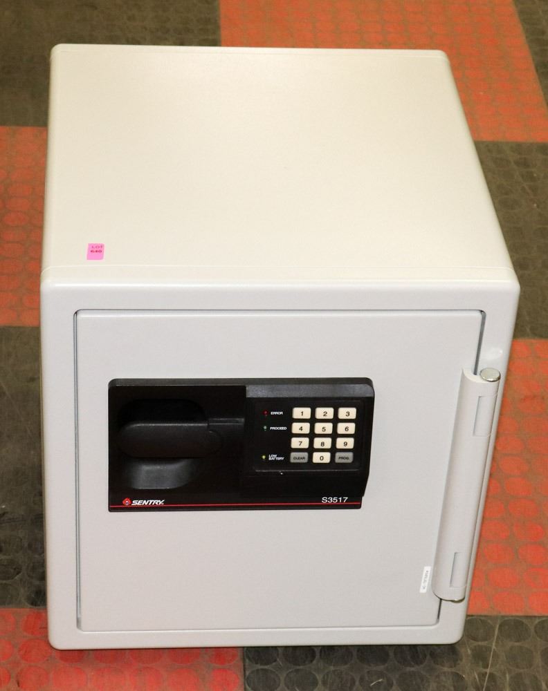 Mini Tech Combinator Safe SENTRY SAFE WITH COMBINATION - Kastner Auctions