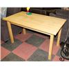Image 1 : MAPLE TONE KITCHEN TABLE, 29"X53"X29.5"
