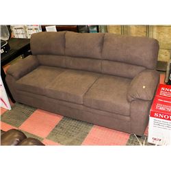 NEW CHARCOAL GREY FABRIC 82" SOFA