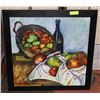 Image 1 : ORIGINAL OIL PAINTING FRAMED ON CANVAS BOARD BY