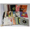 Image 1 : BOX OF ASSORTED 45'S RECORDS, THE BEACH BOYS,