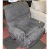 Image 1 : GREY MICROFIBER ROCKER RECLINER