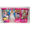 Image 1 : LOT OF 4 COLLECTIBLE BARBIES