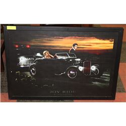 LARGE 1950S THEMED WALL DISPLAY