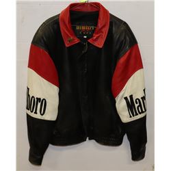 MENS LAMBSKIN LEATHER JACKET MARLBORO