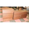 Image 1 : WOOD TONE DRESSER (32"X40") WITH CHEST OF DRAWERS