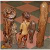 Image 3 : LOT OF 5 CARVINGS.