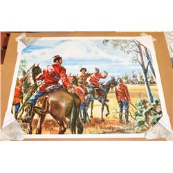 SOLDIERS ON HORSEBACK PICTURE