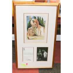 DALI FRAMED PRINT