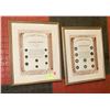 Image 1 : 2 FRAMES WITH OLD COINS