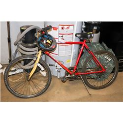 HUFFY MEN'S MOUNTAIN BIKE AND LADIES FREE