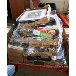 PALLET OF UNCLAIMED MERCHANDISE