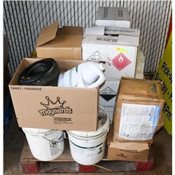 PALLET OF FOOD SERVICE CHEMICALS
