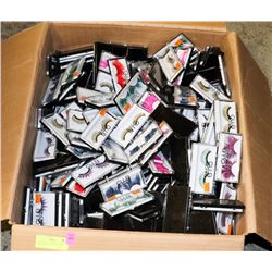 LARGE BOX OF FASHION FALSE EYELASHES