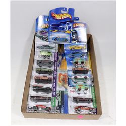 BOX OF 20 HOT WHEELS COLLECTOR CARS