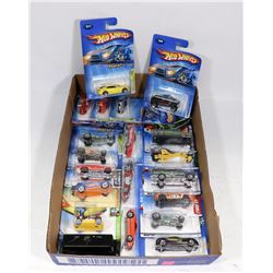 BOX OF 20 HOT WHEELS COLLECTOR CARS