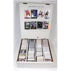BOX OF ASSORTED COLLECTIBLE HOCKEY CARDS