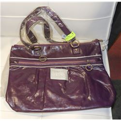 REPLICA COACH HANDBAG PLUM COLOR