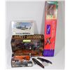 Image 1 : BOX OF COLLECTIBLES INCLUDING HARLEY DAVIDSON