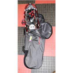 MOUNTAIN PROFILE SNOWSHOES AND 2 POLES