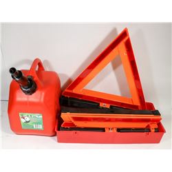 NEW FLARE & TRIANGLE KIT - EMERGENCY WARNING &