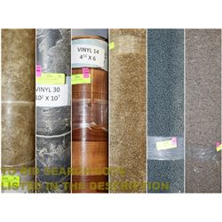 FEATURED CARPET & VINYL ROLL ENDS