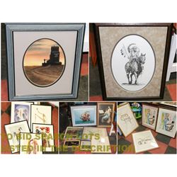 FEATURED MASSIVE ESTATE ART COLLECTION