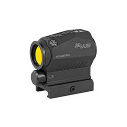 Sig Sauer, Romeo5 X Compact Red Dot, 1X20mm, 2 MOA, AAA Battery, 1913 Mount Black Finish