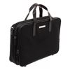 Image 2 : Gucci Black Nylon Leather Trim Dual Handle Briefcase