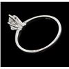 Image 3 : 0.53 ctw Diamond Wedding Ring - 14KT White Gold