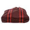 Image 3 : Hermes Burgundy Canvas Vertical Sac Fourre Tote Bag