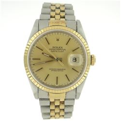 PreOwned Datejust Mens 36mm Two Tone  16233
