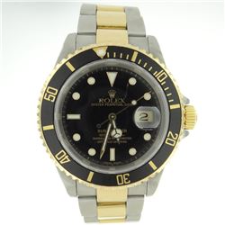 PreOwned Submariner Two Tone  16613