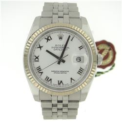 PreOwned Datejust Mens 36mm Stainless Steel  116234