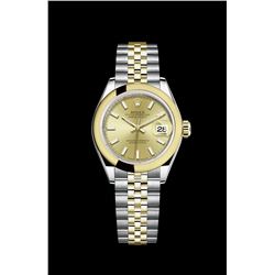 Rolex Datejust SS/YG 28MM Model #279163