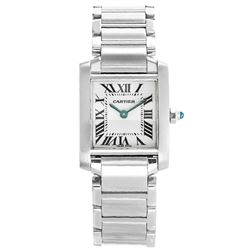 Cartier Tank Francaise SS Small Model #W51008Q3